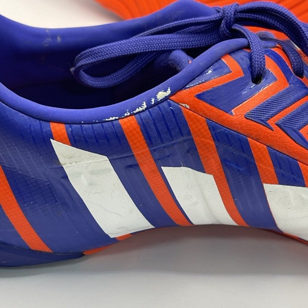Adidas Predator Absolado Soccer Shoes Mens 9.5 Blue Red Indoor Cleat B35480 - Picture 8 of 9